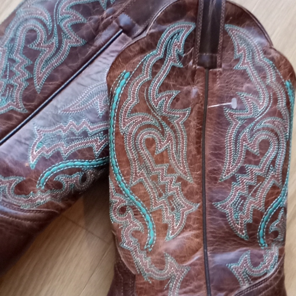 Gorgeous JB Dillon Western Cowboy Boots Size 8.5 - Picture 4 of 7